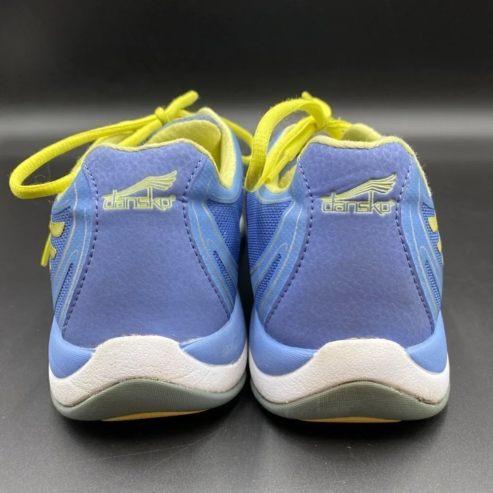 Dansko Energy Blue/Yellow Sneakers Women's Size 38